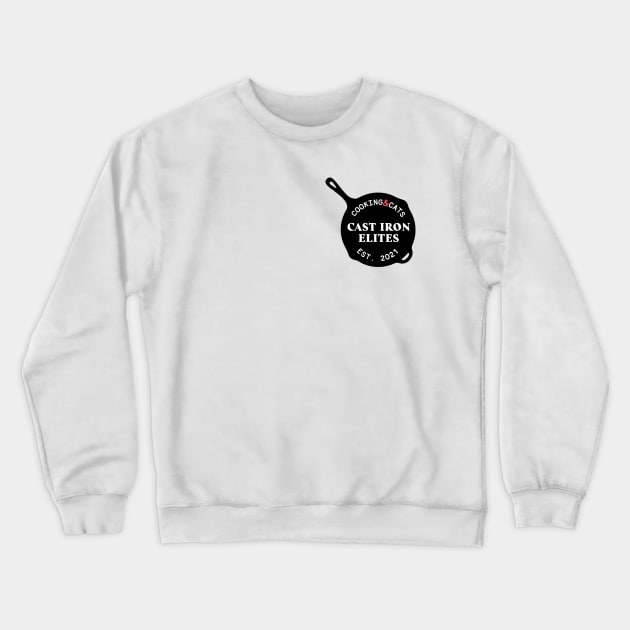 Cast Iron Elites Minimalist Crewneck Sweatshirt by CloudWalkerDesigns